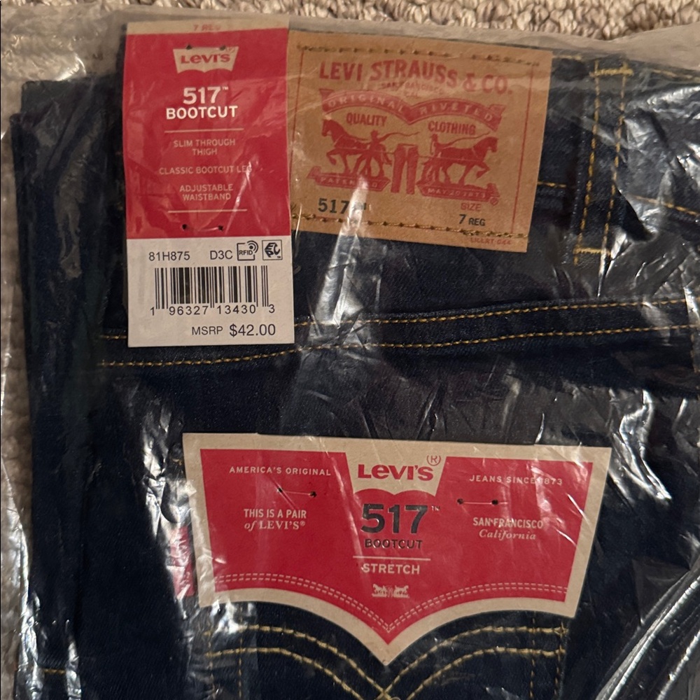 Levi's 517 Bootcut Jeans Kids 7